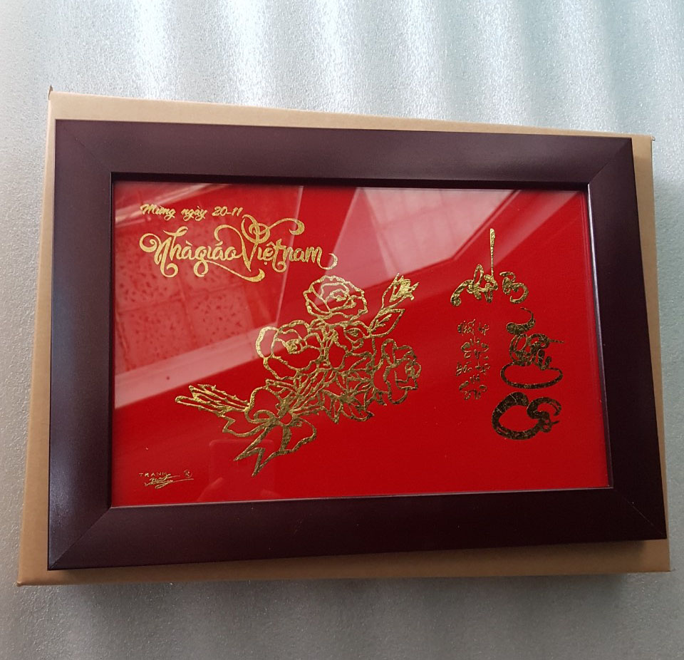 Tranh quà tặng chúc mừng nhà giáo Việt Nam
