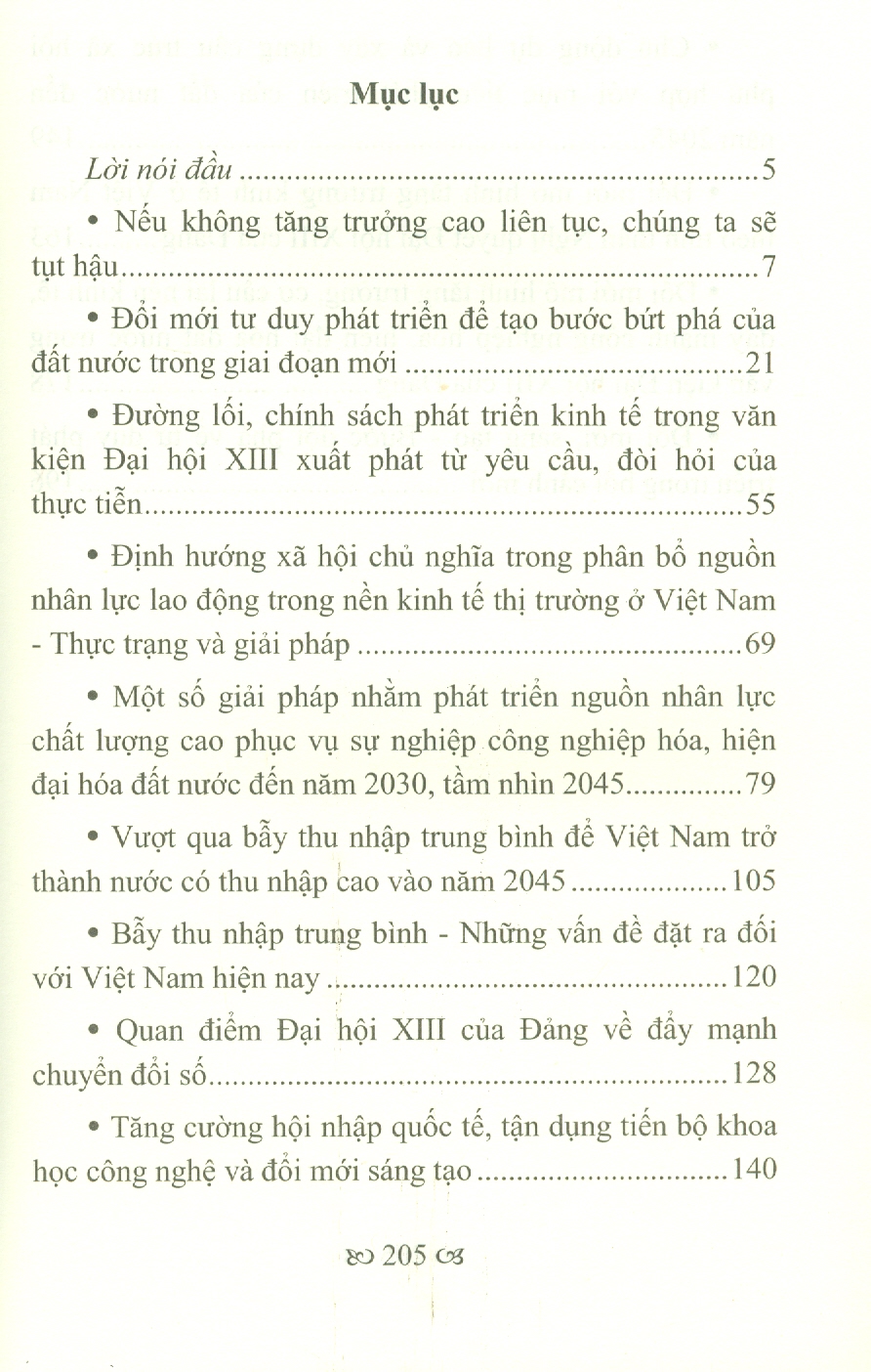 Vững Tin Vào Con Đường Đi Lên Chủ Nghĩa Xã Hội - Tụt Hậu Về Kinh Tế Và Bẫy Thu Nhập Trung Bình - Nguy Cơ Cần &quot;Đặc Biệt Coi Trọng&quot;
