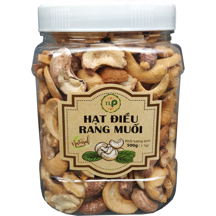 500G HŨ HẠT ĐIỀU VỠ RANG MUỐI THƠM NGON