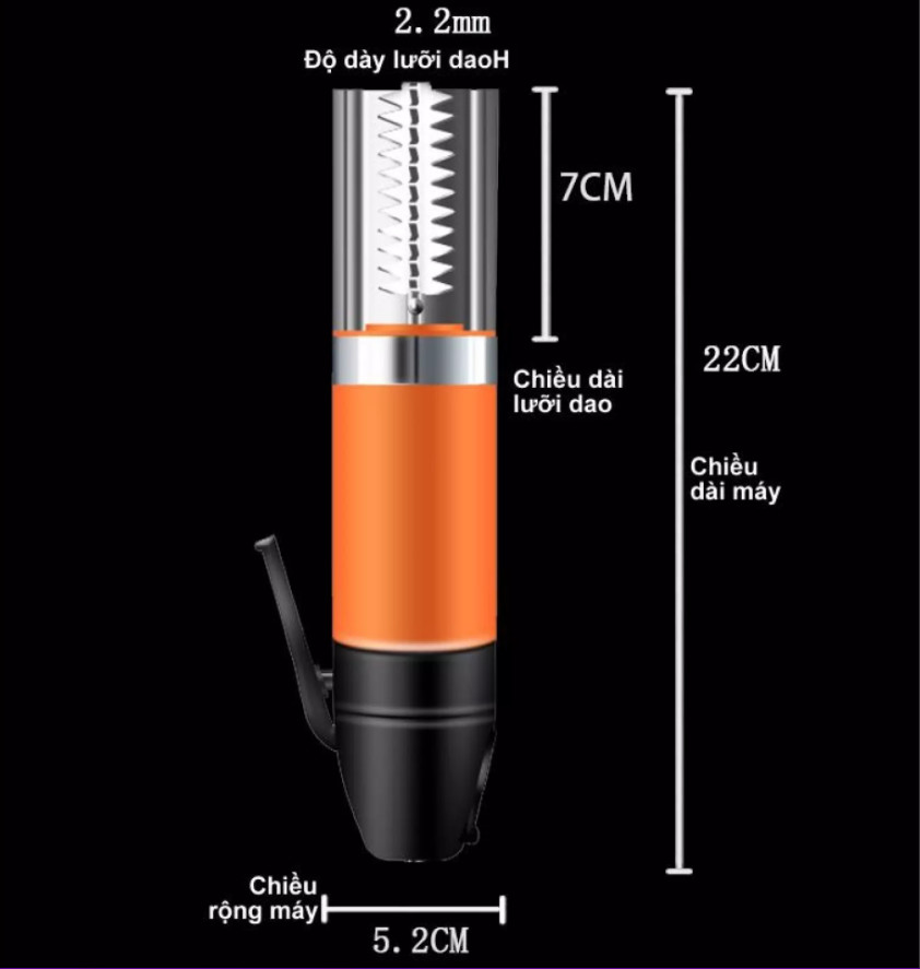 Máy đánh vẩy cá inox 304 IPX7