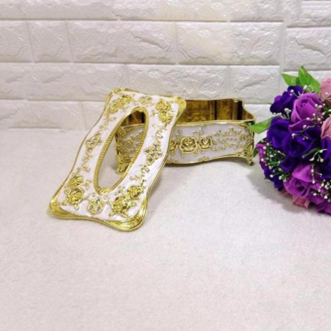 HỘP ĐỰNG KHĂN GIẤY HOA VĂN HOÀNG GIA _BÁN BUÔN TOÀN QUỐC