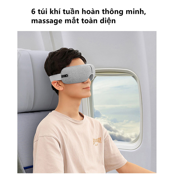 Máy Massage Thư Giãn Mắt Thông Minh Momoda SX322, Tích Hợp Loa Nghe Nhạc