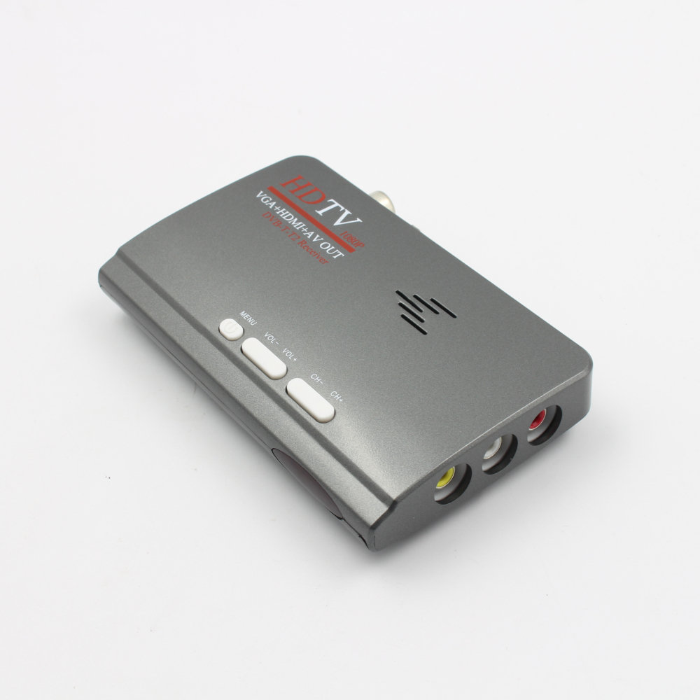 TV Box DVB-T/T2 Điều Khiển Từ Xa USB LAN + HDMI Từ AV Sang VGA