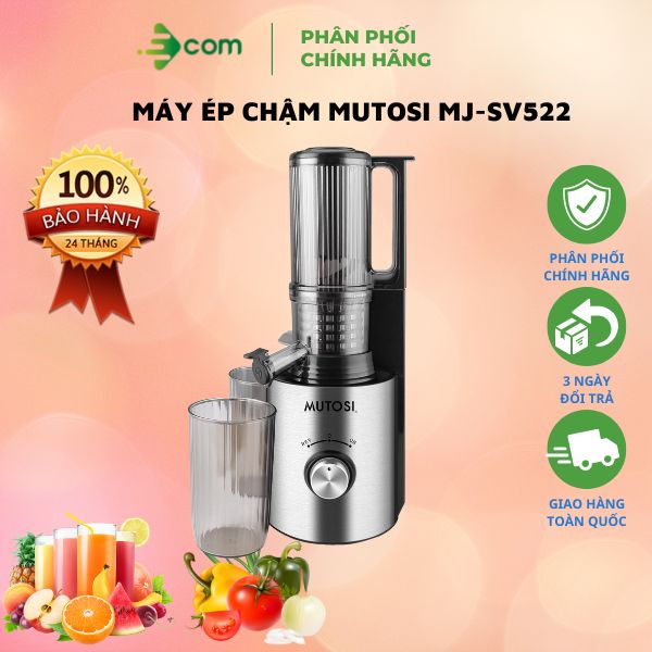 MÁY ÉP CHẬM MUTOSI MJ-SV522 - Hàng chính hãng