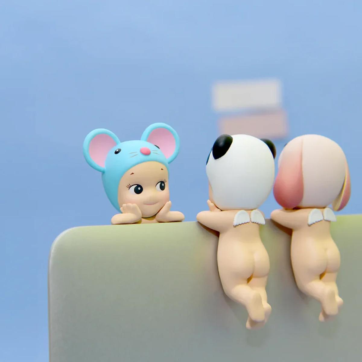 Blindbox Mô Hình Trang Trí Mini - Sonny Angel - Hippers Animal Series - Smiski