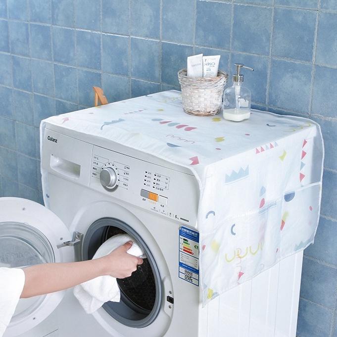 Tấm Phủ Tủ Lạnh Lò Vi Sóng Trùm Che Tủ Lạnh Chắn Bụi H094