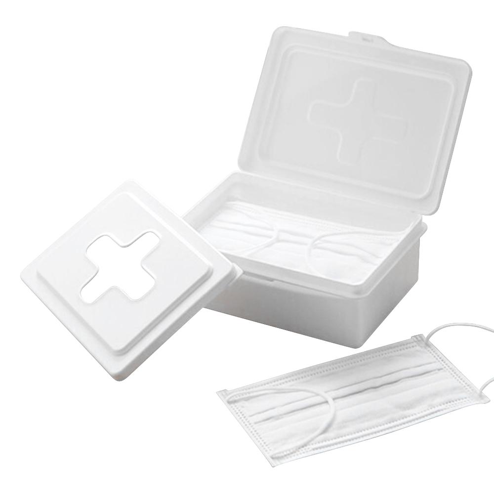 Hộp bảo quản mặt nạ, bông tẩy trang khẩu trang có nắp
