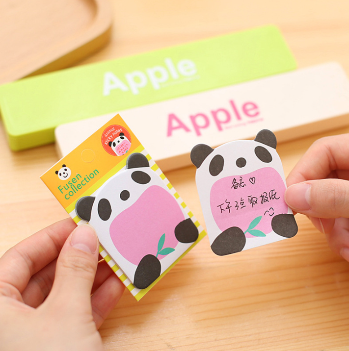 Giấy note con vật cute phong cách Hàn Quốc - Nhãn dán kế hoạch mini đẹp rẻ hữu ích