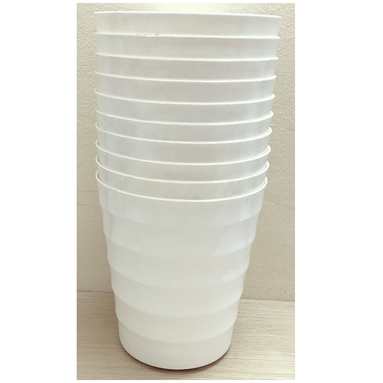 Combo 10 Chậu Nhựa Trồng Hoa Cây Cảnh Vòng Tròn KT 20x23 Mã VT 205