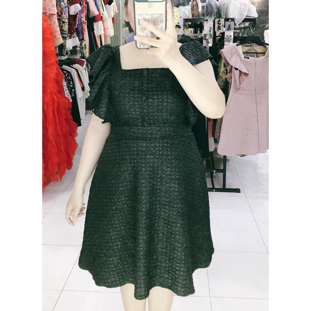 ĐẦM BIGSIZE CÁNH TIÊN CỔ VUÔNG TK