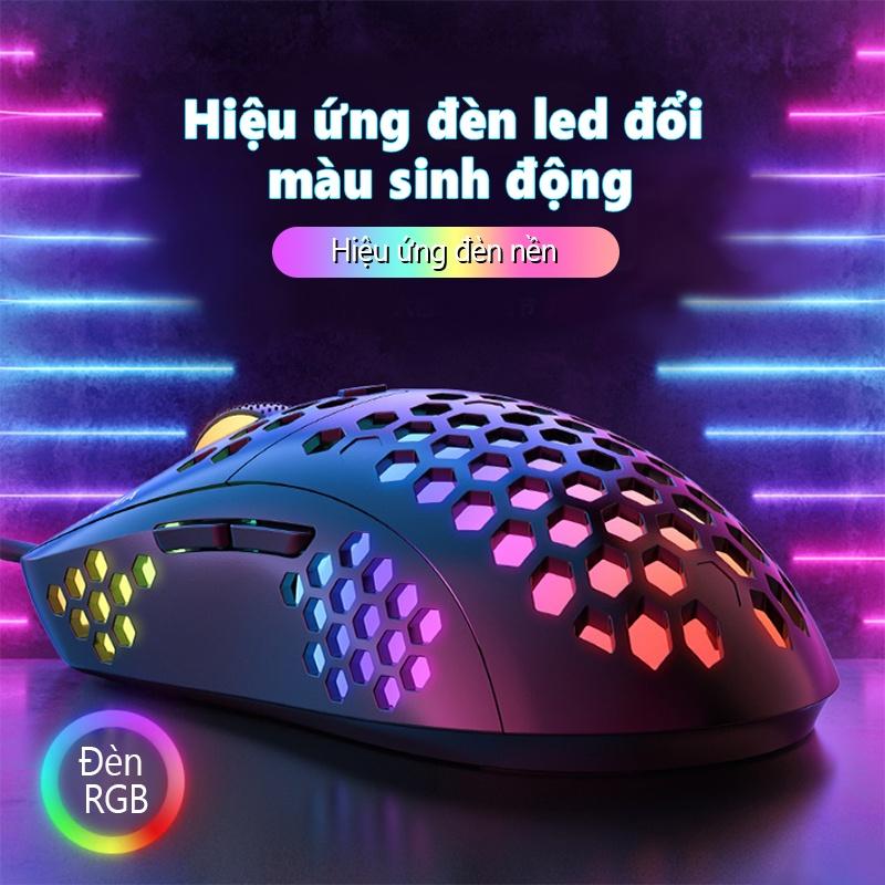 ONIKUMA CW903 Chuột Chơi Game USB Chuột Chơi Game Có Dây Chống Trượt Sáu Tốc Độ DPI Phát Sáng RGB Có Thể Điều Chỉnh [Hàng chính hãng]