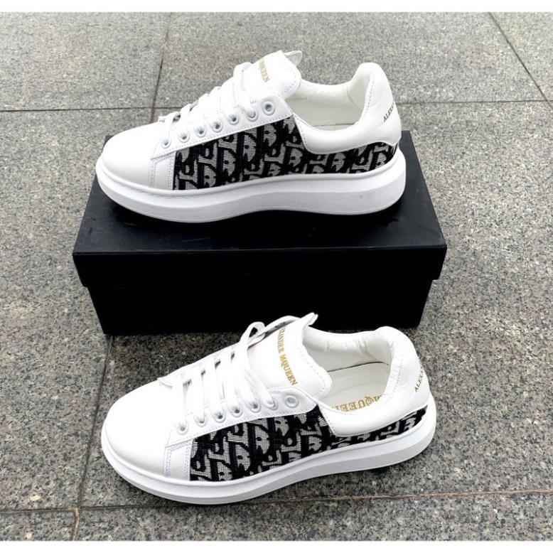 Hàng chất lượng Giày McQueen Mcq - Giày mcq 3 phiên bản nam nữ đế cao, giày sneaker