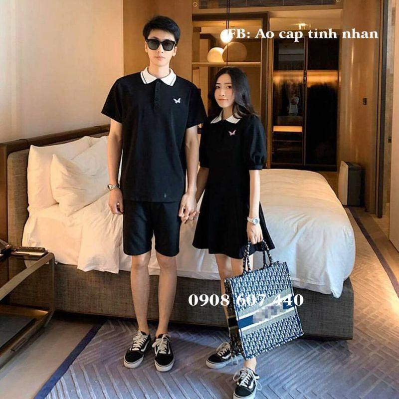 Sét váy áo đôi thiết kế phong cách Hàn Quốc