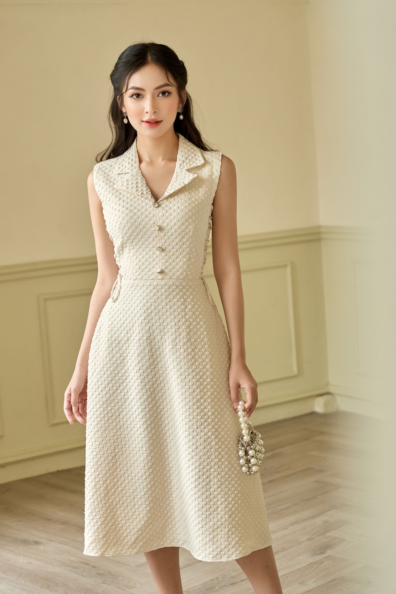 OLV - Đầm Modas Cream Dress