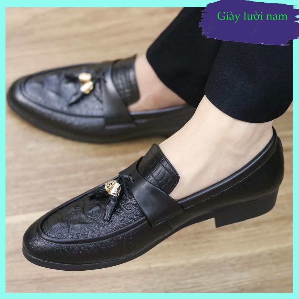 Giày lười nam giá rẻ, giày lười nam hà nội mã L184