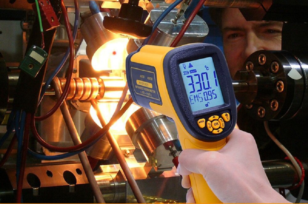 Máy Đo Nhiệt Độ Hồng Ngoại Dùng Trong Công Nghiệp AS872D