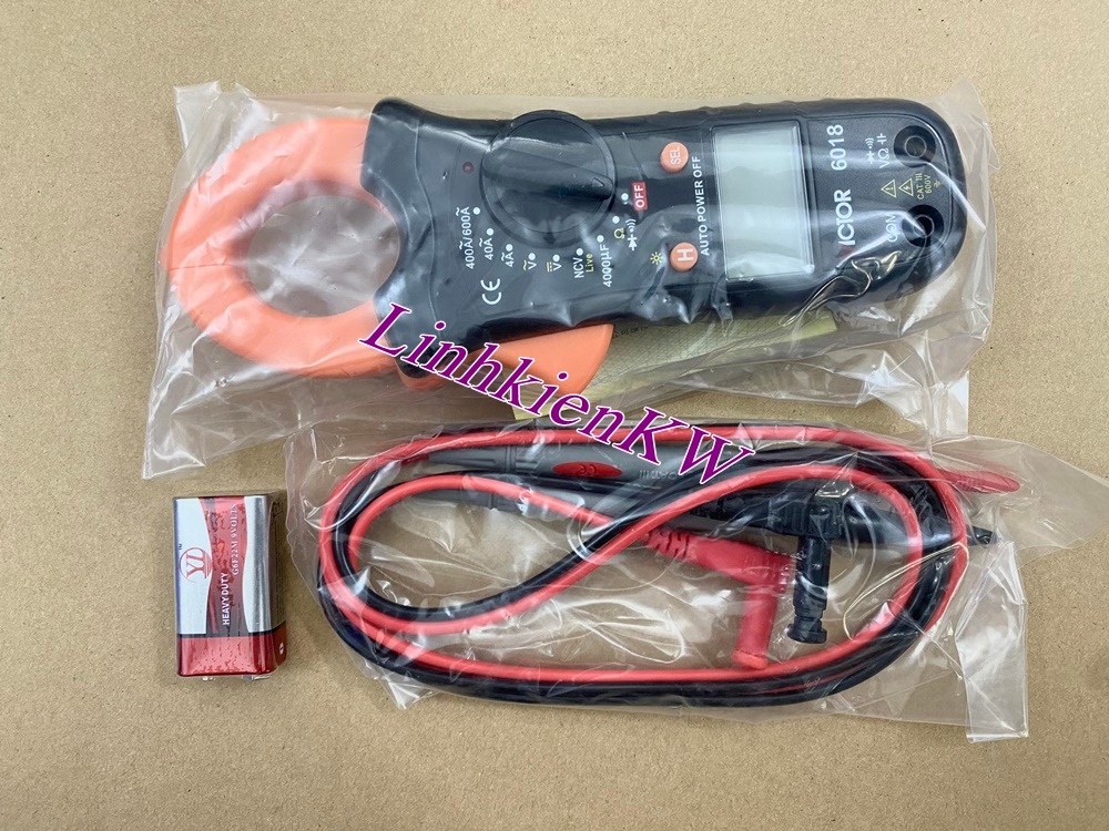 Đồng Hồ Kẹp Dòng VICTOR VC6018 Mới, Chính gốc 100%.
