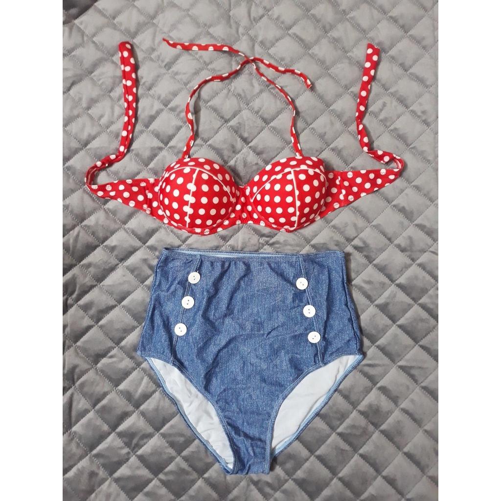 SET BIKINI CHẤM BI