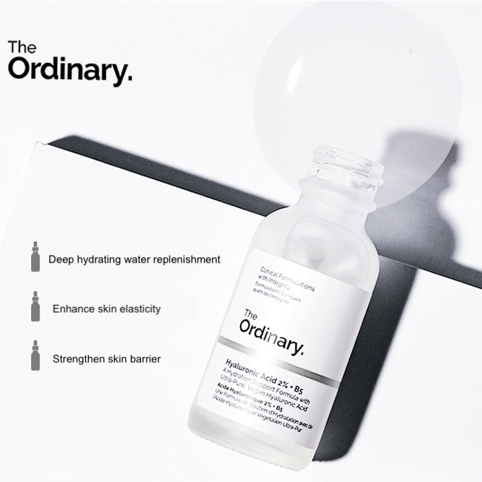 Tinh Chất Cấp Nước, Phục Hồi Da The Ordinary Hyaluronic Acid 2% + B5 30ml