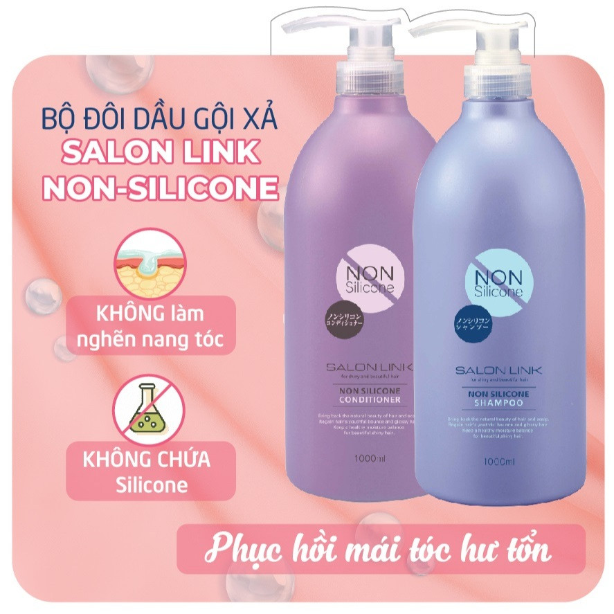 Dầu Xả Salon Link Extra Phục Hồi Tóc Yếu Hư Tổn Salon Link Extra Conditioner (Chai 1000ML)