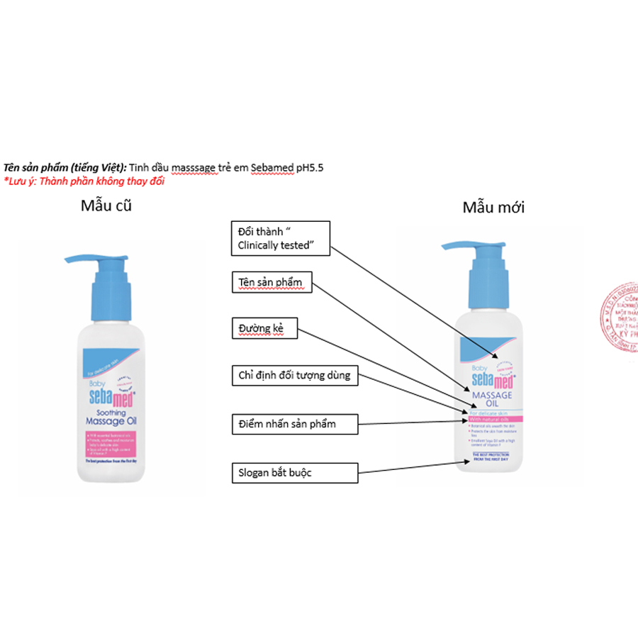 Tinh Dầu Massage Trẻ Em Baby Sebamed Massage Oil Chai 150Ml Từ Đức Giúp Làm Mềm Mịn Da, Bảo Vệ Da, Kích Thích Tuần Hoàn Máu Trẻ, Phát Triển Trí Não