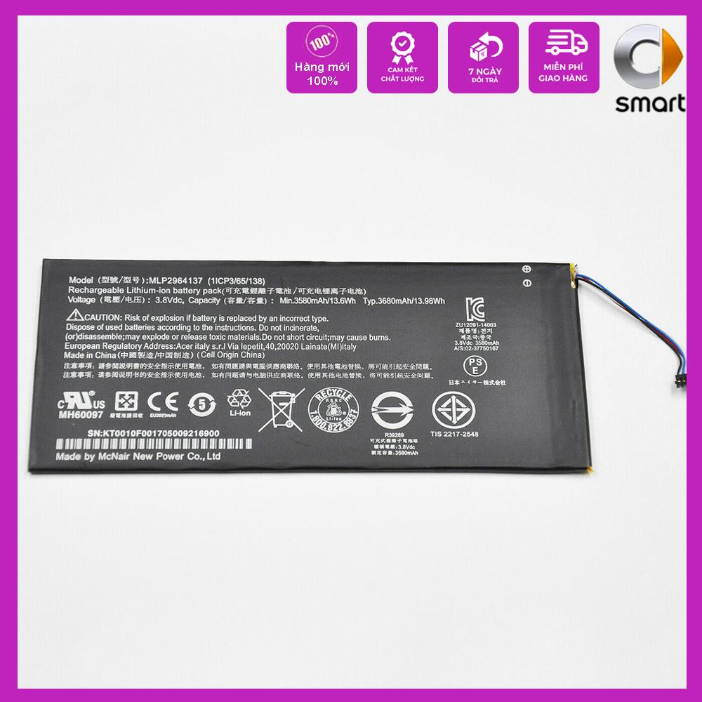 Pin cho Laptop Acer A1402 One 7 B1-730 B1-730HD 3165142P MLP2964137 - Pin Zin - Hàng Chính Hãng