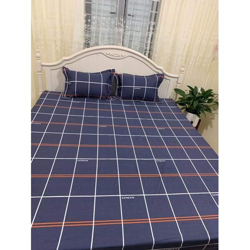 Ga chun 100% côttong đẹp kèm vỏ gối trần