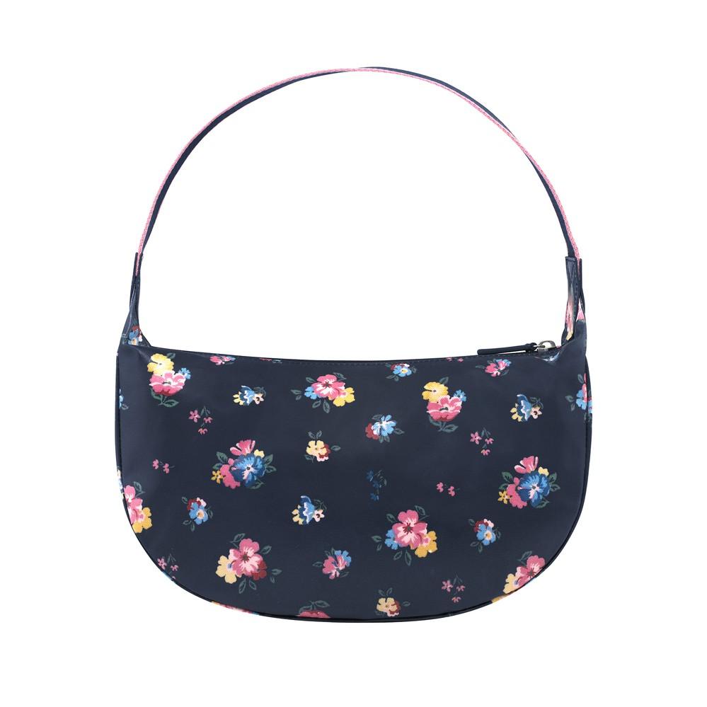 Cath Kidston - Túi đeo vai Soft Shoulder Bag Park Meadow Bunch - 995979 - Navy