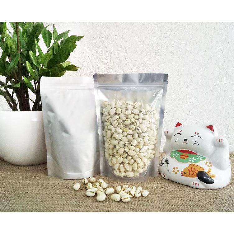 Túi zip mặt trong mặt bạc đáy đứng 22x32cm (1kg)