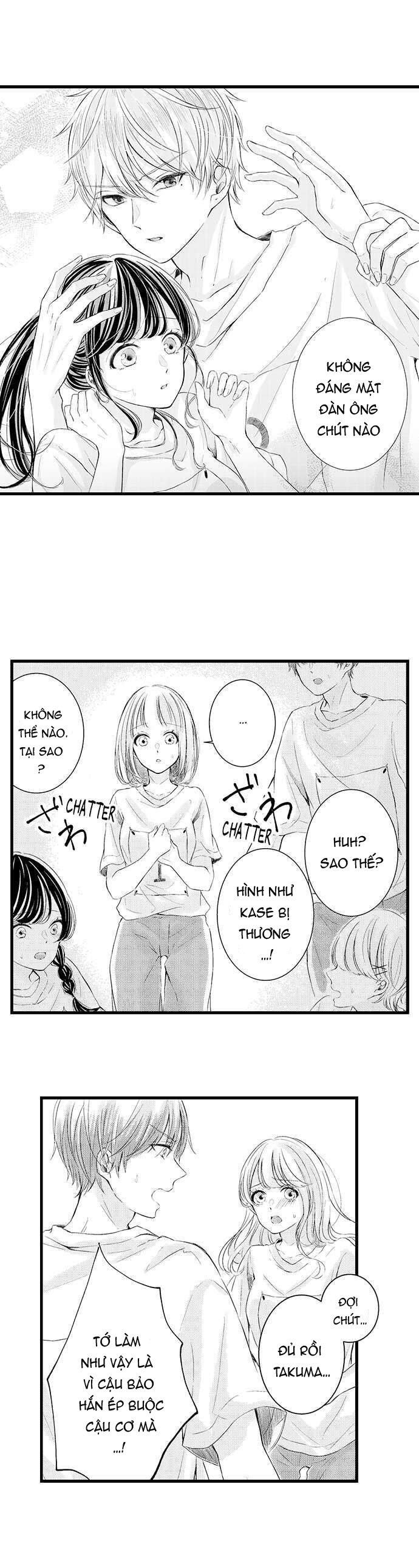 [16+] tớ và cậu chỉ còn cách nhau 0,01mm nữa chapter 14.2 3