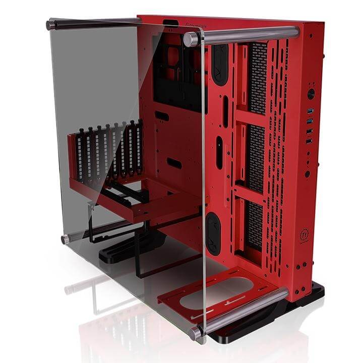 Vỏ Case Thermaltake Core P3 TG Red - Hàng chính hãng