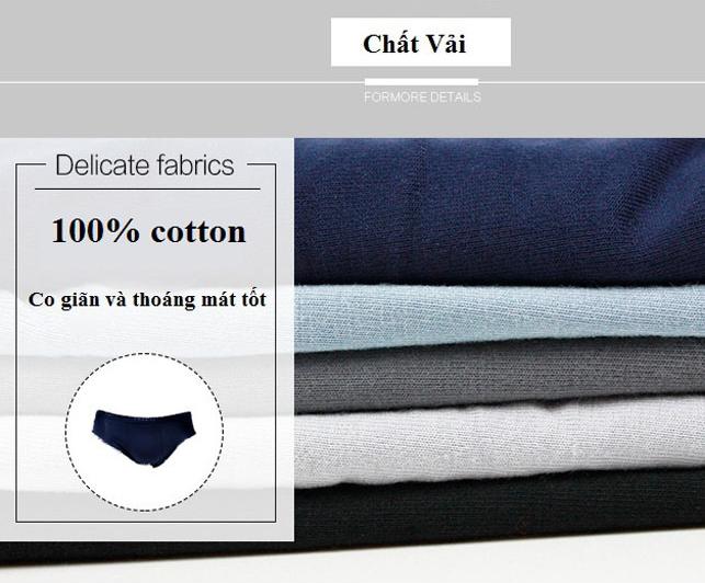 Bộ 5 Quần Lót Nam Tam Giác Xuất Nhật Chất Mát