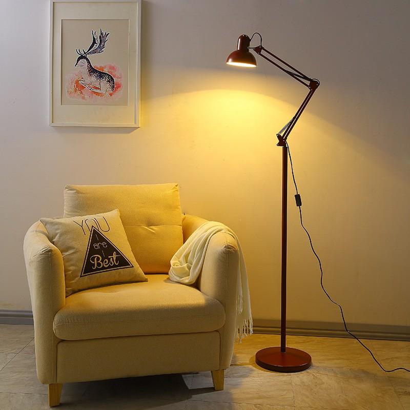 Đèn sàn - đèn đứng trang trí nội thất kèm bóng LED CHỐNG LÓA CẬN