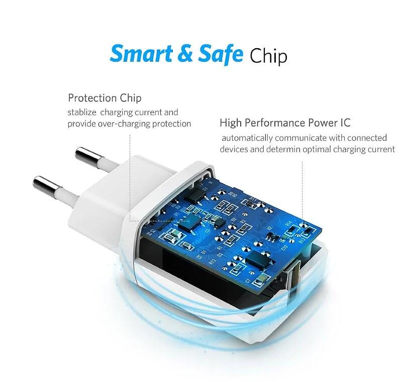 Ugreen UG50459ED011TK 5v 2.1A sạc USB màu đen - HÀNG CHÍNH HÃNG