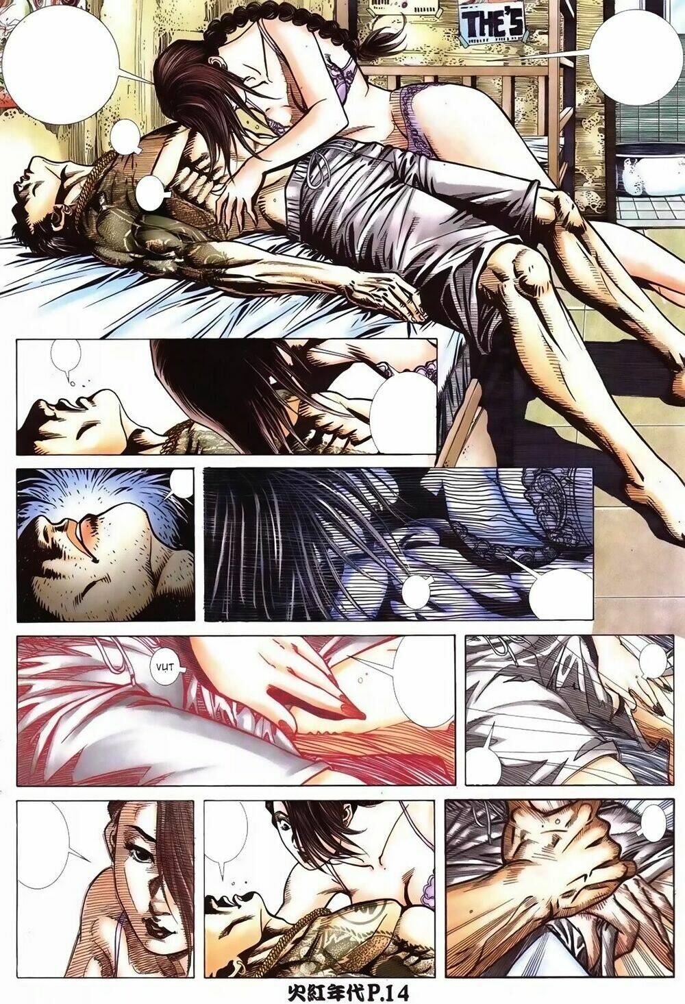 hỏa hồng niên đại hắc cốt đường chapter 96 11