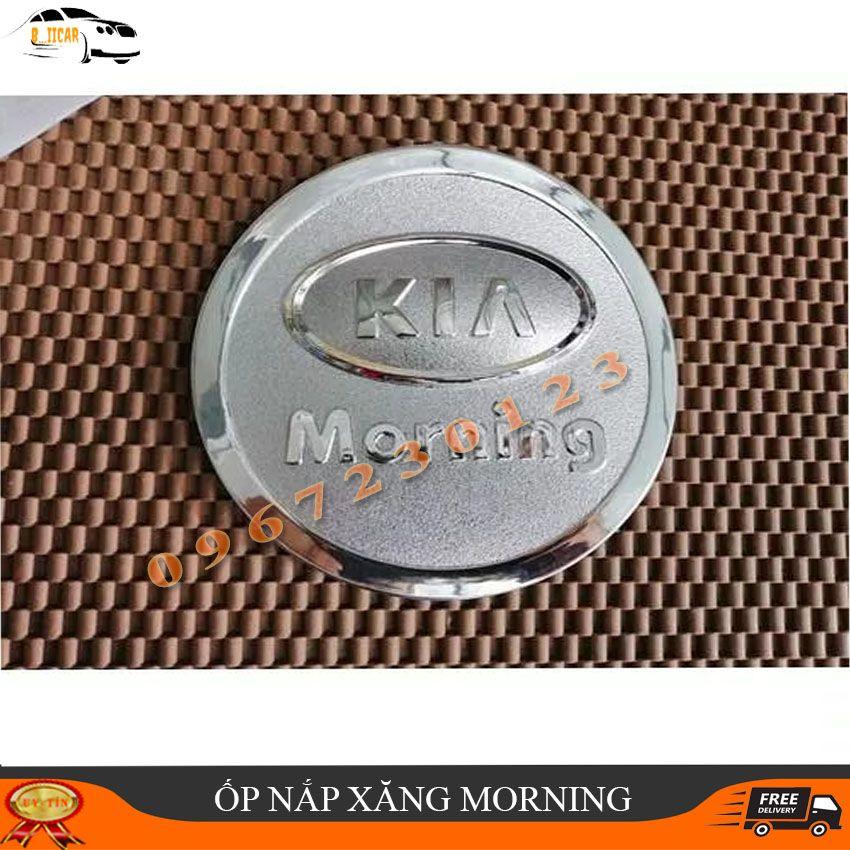 Ốp nắp bình xăng xe Kia morning 2012-2018