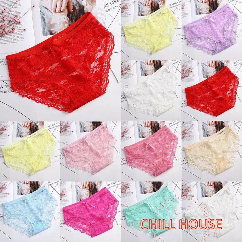 QUẦN LÓT REN HOA ĐÍNH NƠ QUYẾN RŨ CAO CẤP - CHILLHOUSE
