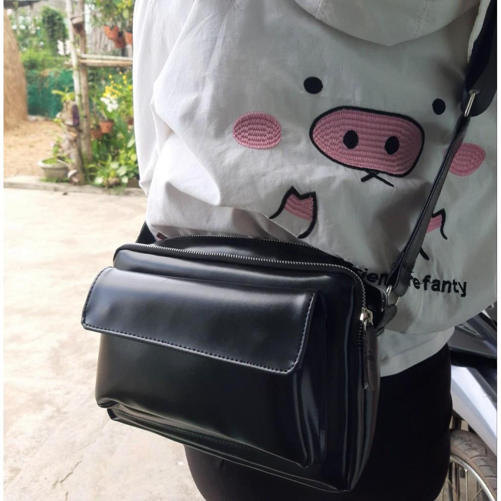 TÚI ĐEO CHÉO NAM MESSBAG DA PU NU3 Kodoros - KDR-TDC288- BẢO HÀNH 1 NĂM