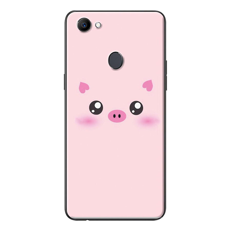 Ốp Lưng Dành Cho Oppo F7 - Mẫu Heo Hồng