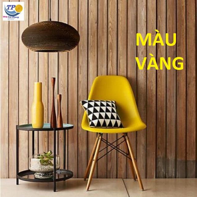 GHẾ EAMES Chân Gỗ Đan Thép (Ghế làm việc, quán cafe, phòng ăn...) Kiểu Hiện Đại Hàn Quốc