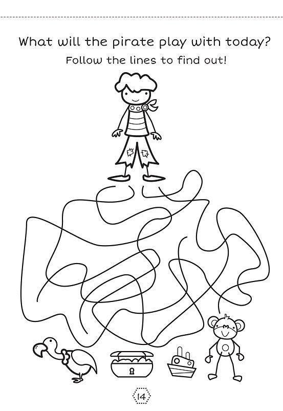 The Busy Bee Activity Pad - Pink