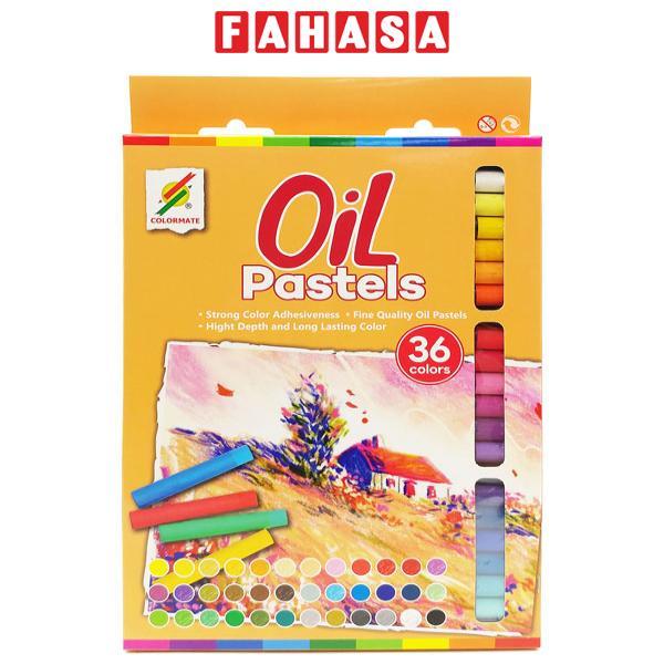 Hộp 36 Bút Sáp Màu Dầu - Colormate 113226