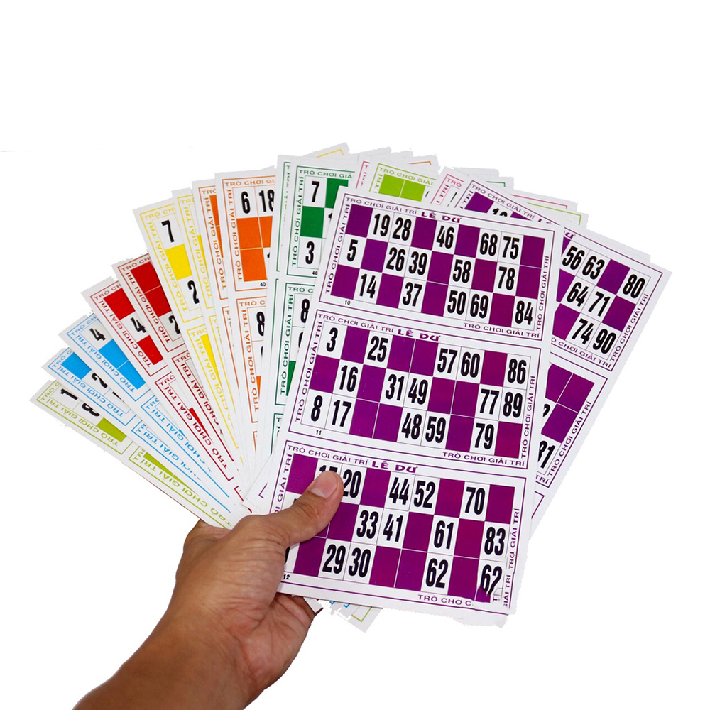 Bộ đồ chơi Cờ Lô Tô Lê Dư hàng Việt Nam chất liệu nhựa Melamine Cao Cấp, Đồ chơi ngày tết Board Game