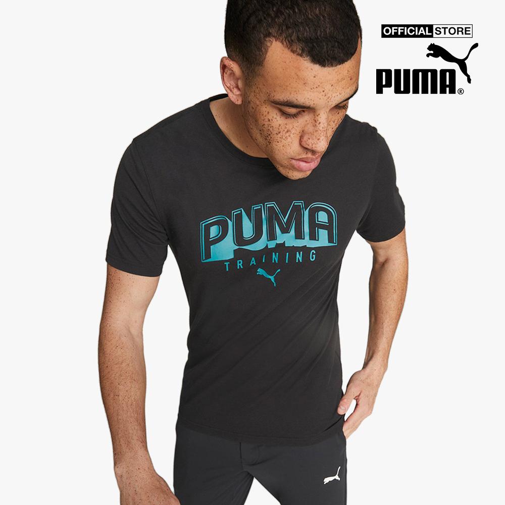 PUMA - Áo thun thể thao nam tay ngắn Training 522498