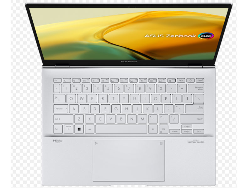 Laptop Asus Zenbook 14 OLED UX3402VA-KM203W (Intel Core I5-1340P | 16GB | 512GB | Intel Iris Xe | 14 inch OLED WQXGA+ | Win 11 | Bạc) - Hàng Chính Hãng - Bảo Hành 24 Tháng