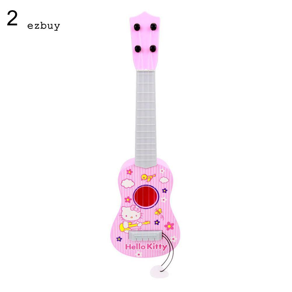 Đồ chơi đàn guitar mini in họa tiết đáng yêu cho bé