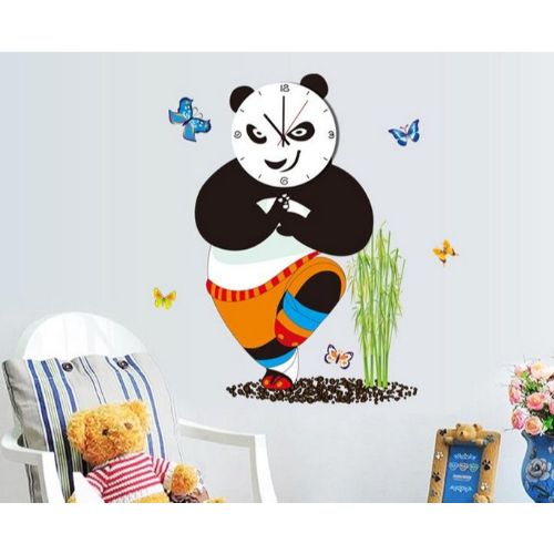 Đồng hồ decal gấu trúc panda DH12