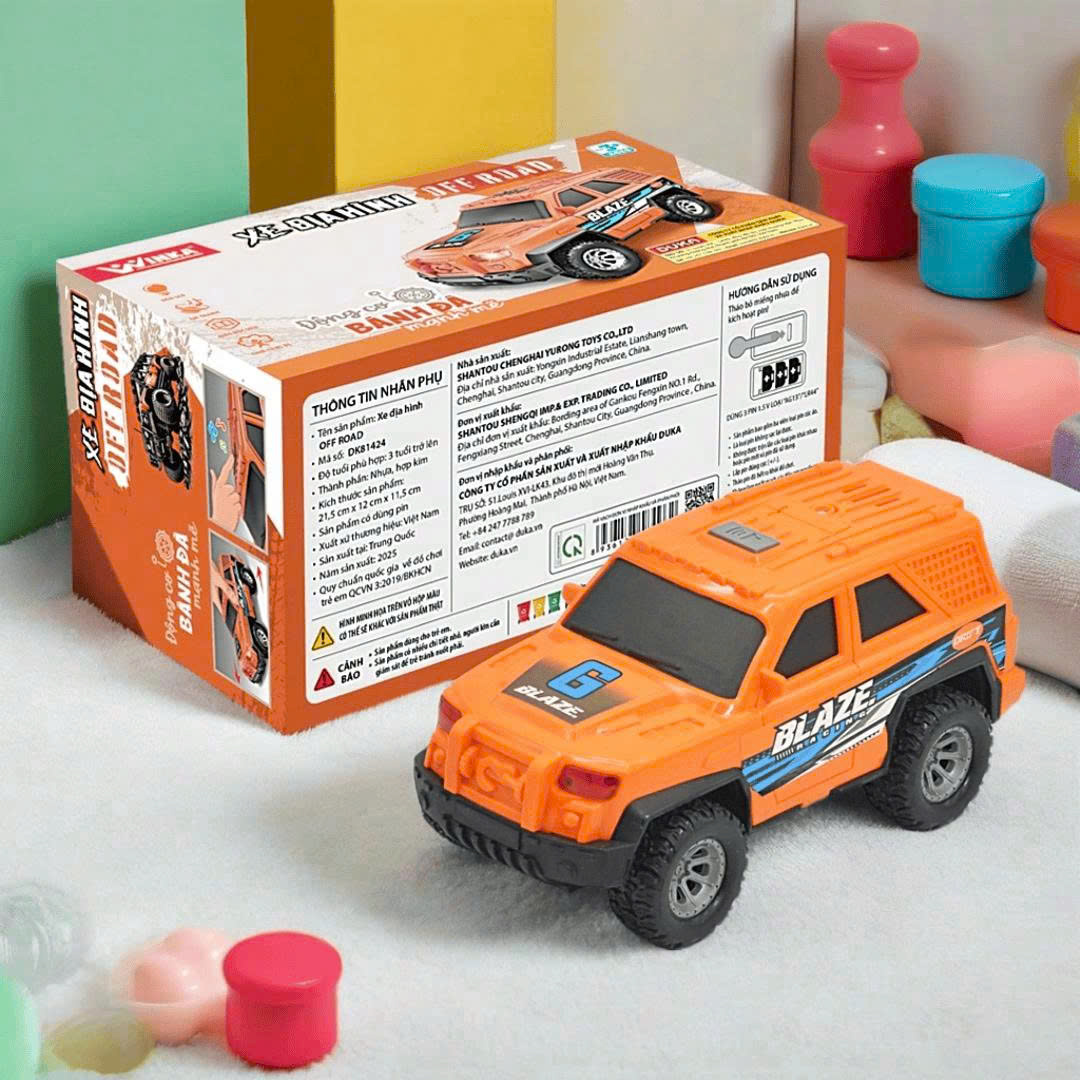 Đồ Chơi DUKA Xe Địa Hình Off Road DK81424