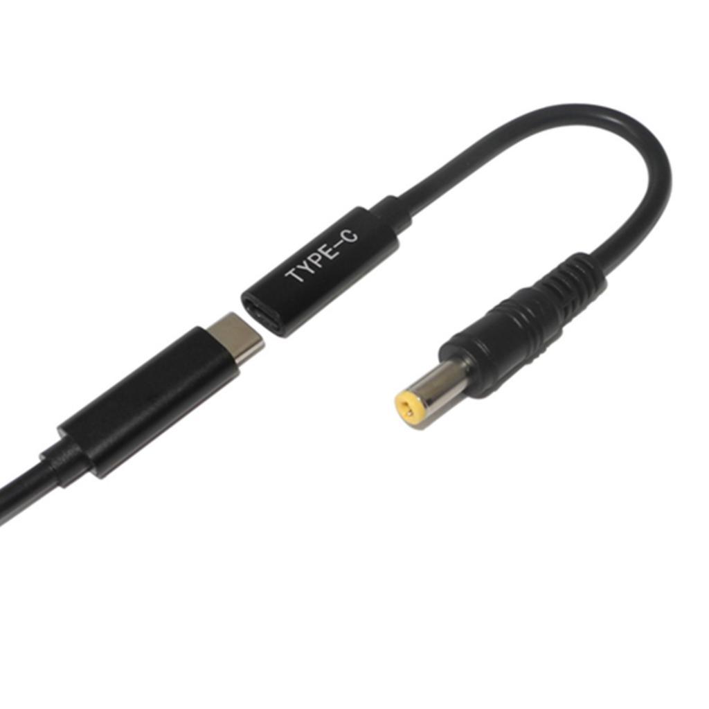 5525  To Type-C Straight With PD Laptop Adapter Power Charger Connector