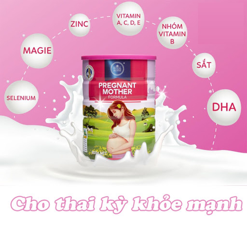 Sữa  Bầu Lon 900g - Sữa Bột Hoàng Gia Pregnant Mother Formula Dành Cho Phụ Nữ Mang Thai Royal AUSNZ